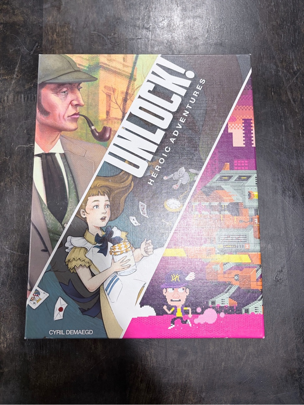 Unlock! Heroic Adventures Board Game – Multicolor Artwork